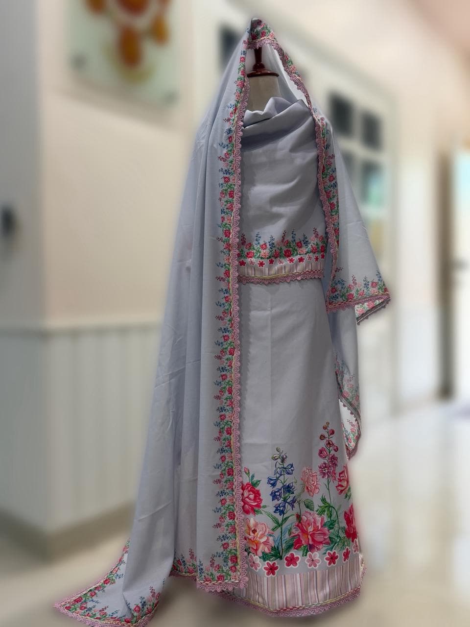 Soft Lilac Rose Rida Cum Jodi 🌸